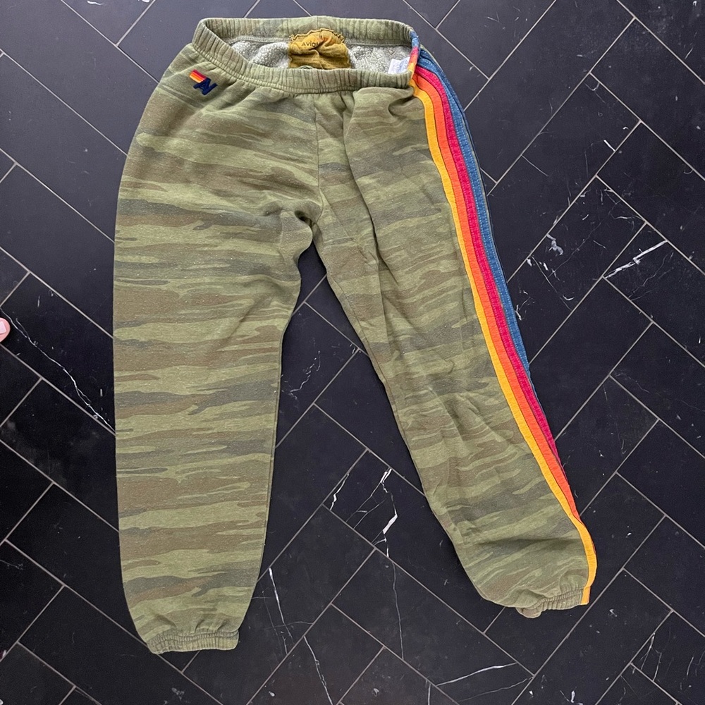 Aviator Nation 5 Stripe Camo pants